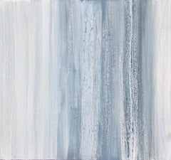 
Delete All The Data
, Large Contemporary Abstract Blue Acrylic Painting