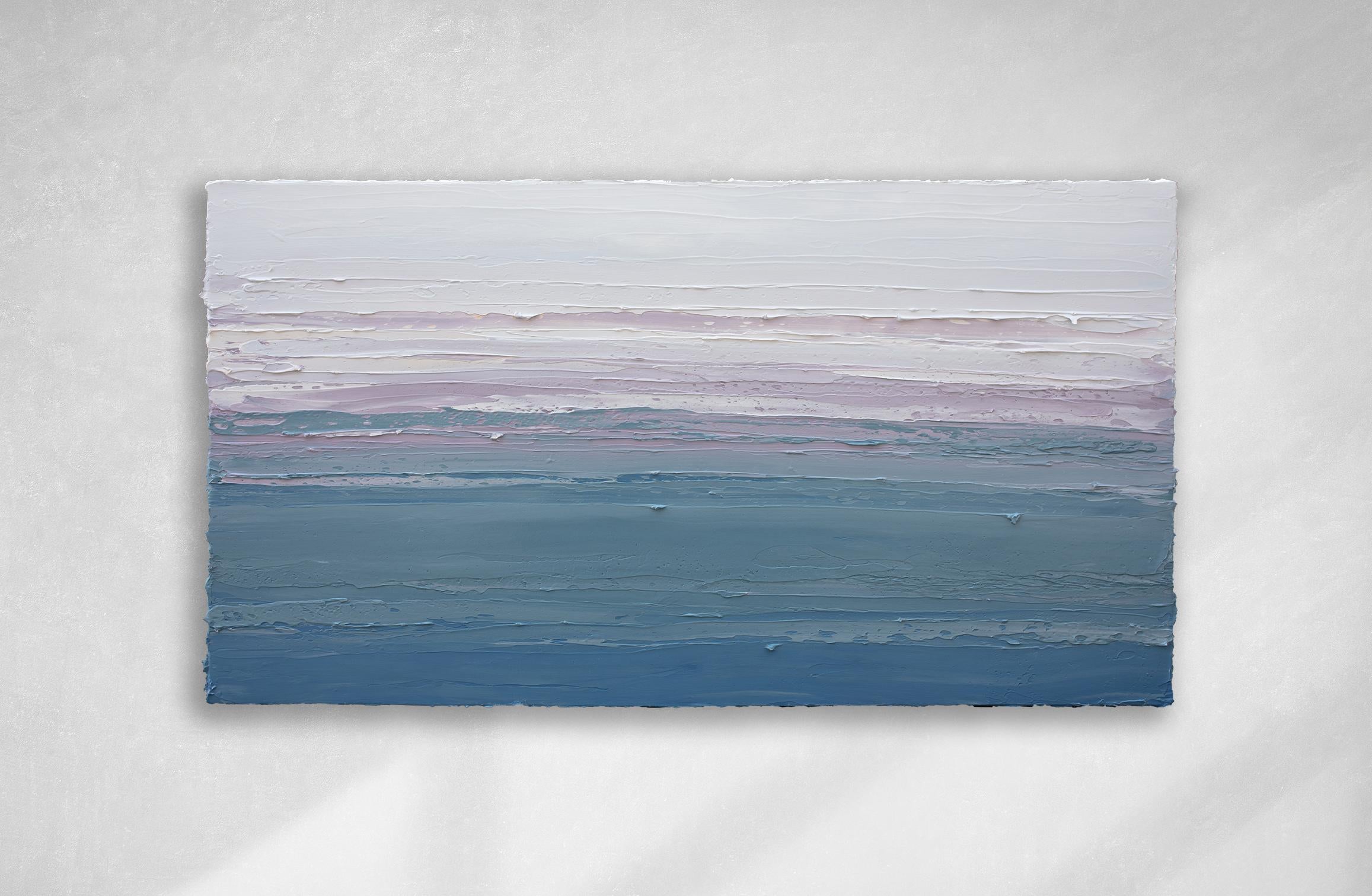 Abstract Painting di Teodora Guererra - "Pittura astratta testurizzata "Cielo infinito