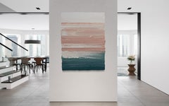 "I Like Options" Abstraktes Gemälde mit Struktur