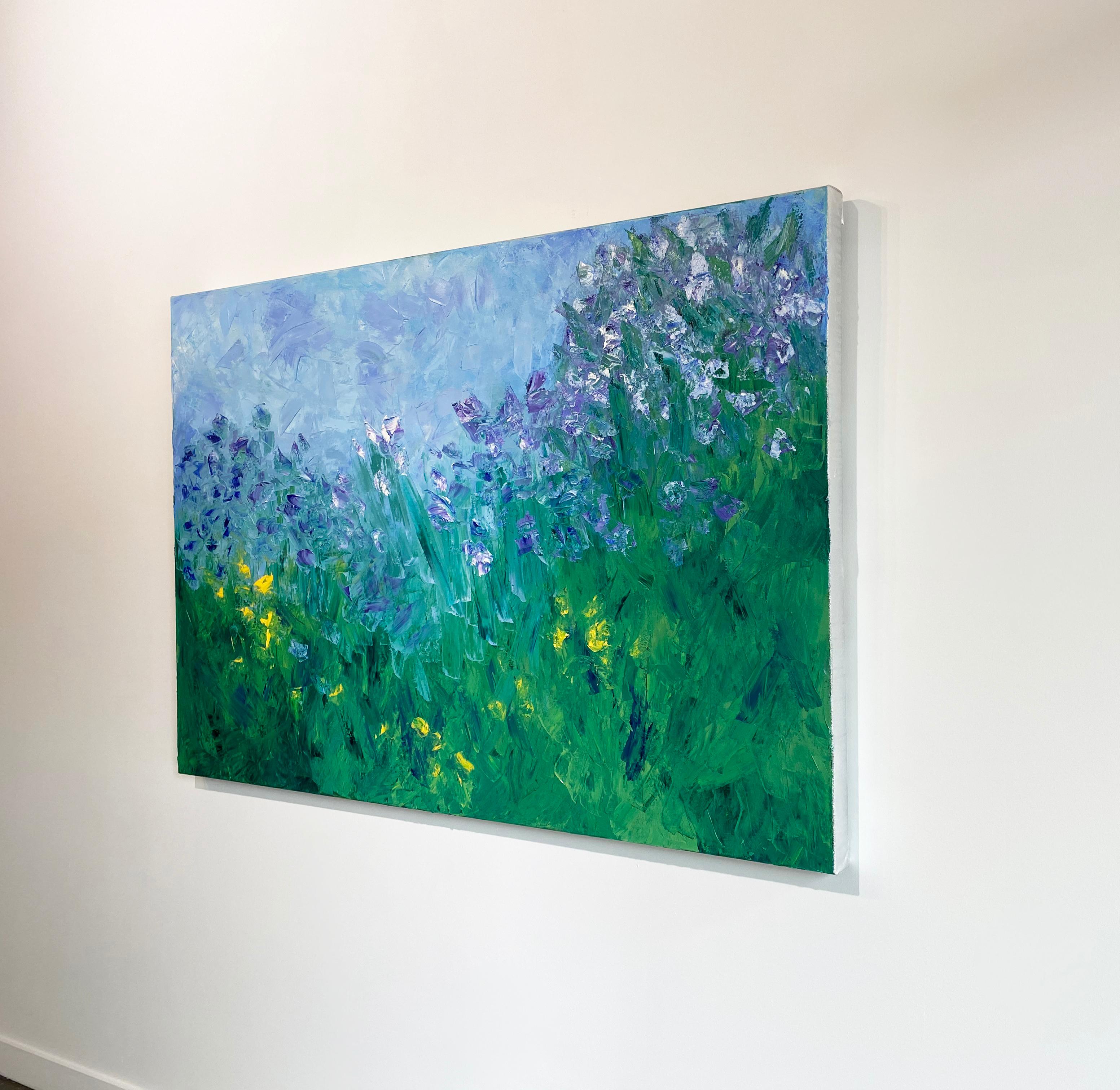 abstract floral paintings