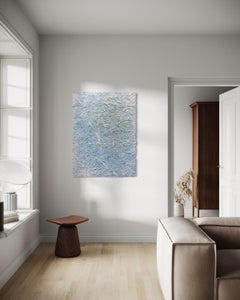 "Just Five Minutes" Thickly Textured Abstract Painting