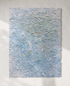 "Peinture abstraite à texture épaisse "Just Five Minutes