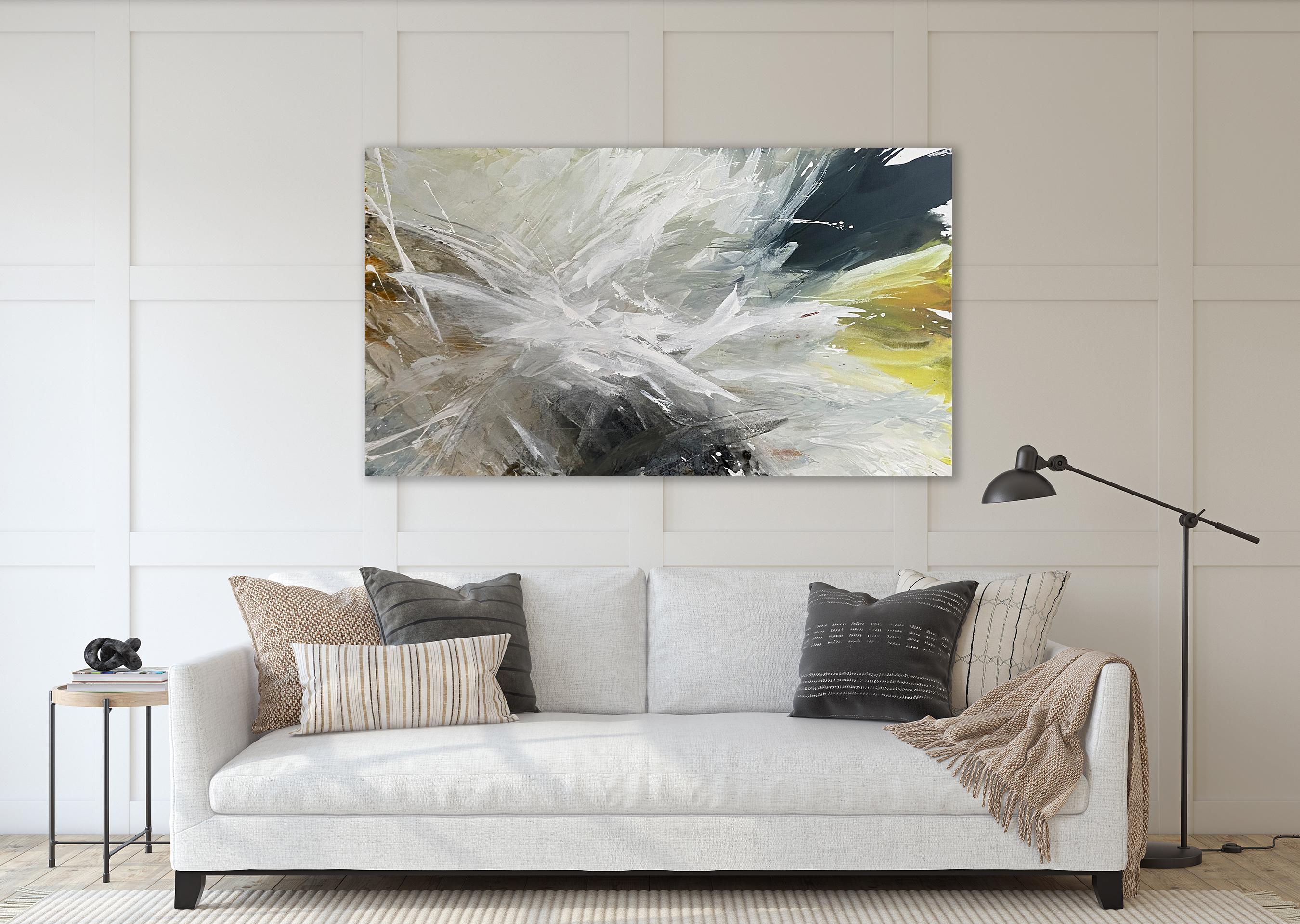Zeitgenössisches abstraktes Gemälde „Landslide“ im Angebot 2