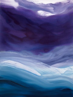 "Lavender Sky," Abstract Painting