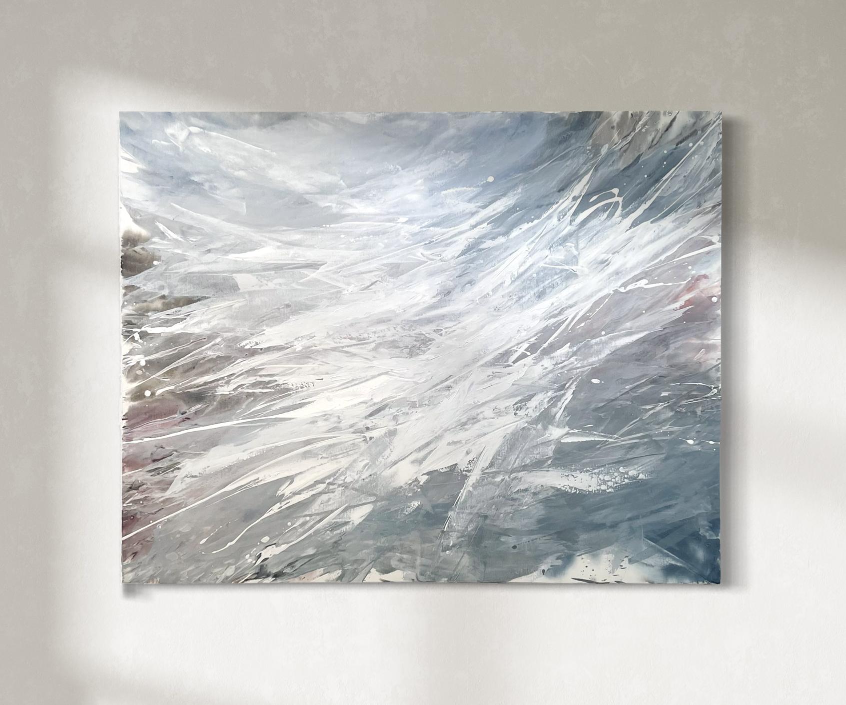 Abstract Painting di Teodora Guererra - "Lasciarsi andare", Pittura astratta contemporanea