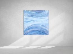 "Open Water, " Abstract Painting