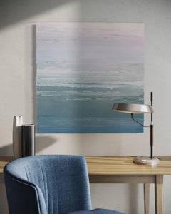 "Quiet Light II" Textured Abstract Painting