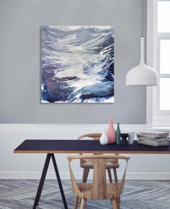 "Skyfall," Contemporary Abstract Painting