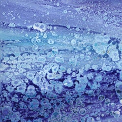 'Stardust', Large contemporary abstract acrylic painting