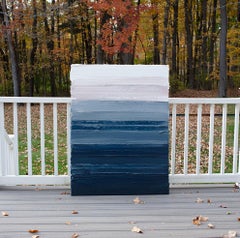 "Twilight" Textured Abstract Painting