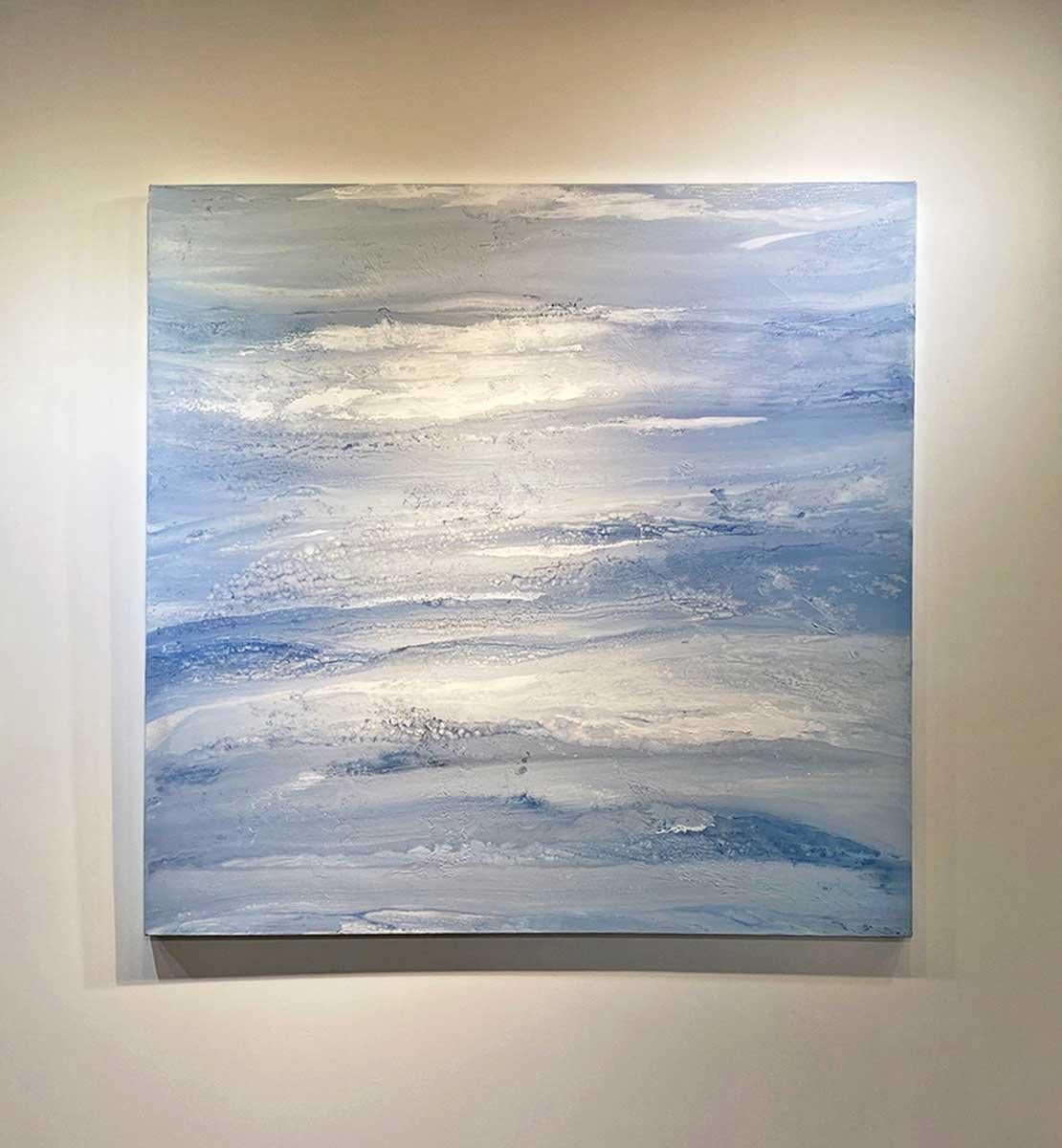 Abstract, contemporary, nautical, smoky, gray, navy, blue, silver, layers, texture, Pat Steir, minimalist, abstracted, minimalism

ABOUT TEODORA GUERERRA

BIOGRAPHY 

Teodora Guererra received her Bachelor of Arts in Art Education with a minor in