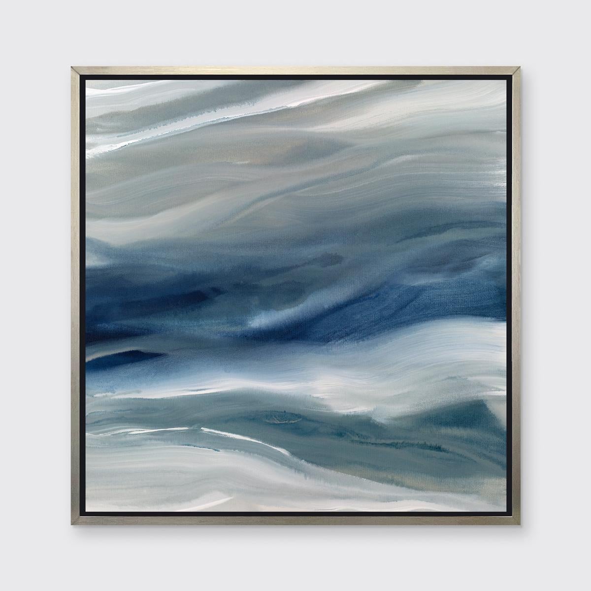 „Indigo Tide II“, gerahmter Giclee-Druck in limitierter Auflage, 30