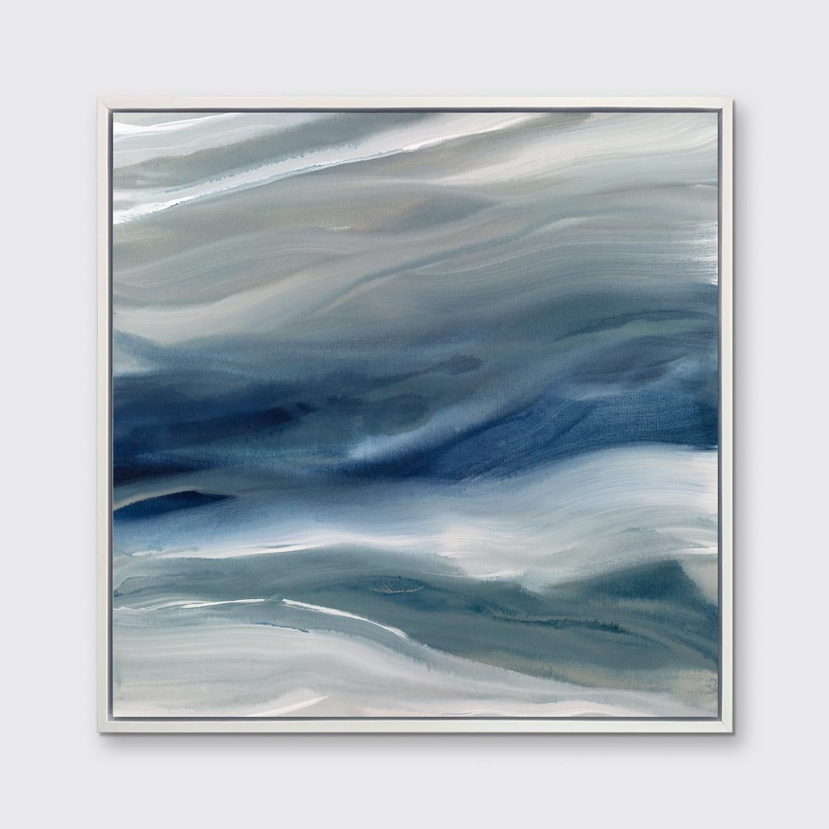 „Indigo Tide II“, gerahmter Giclee-Druck in limitierter Auflage, 30