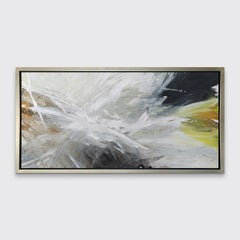"Desprendimiento de tierras", Lámina Giclée enmarcada de edición limitada, 16" x 32"