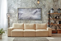 "Rain Dance, " Framed Limited Edition Giclee Print, 36" x 72"