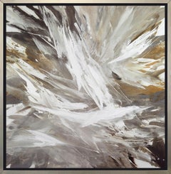 "Today I Choose Palette Knives II, "  Framed Limited Edition Print, 48" x 48"
