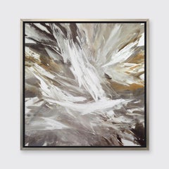"Today I Choose Palette Knives II, "  Framed Limited Edition Print, 53" x 53"