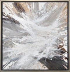 "Today I Choose Palette Knives III, " Framed Limited Edition Print, 40" x 40"