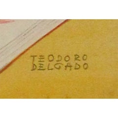 Original Spanish travel poster from Veraneo en las playas de Andalucia