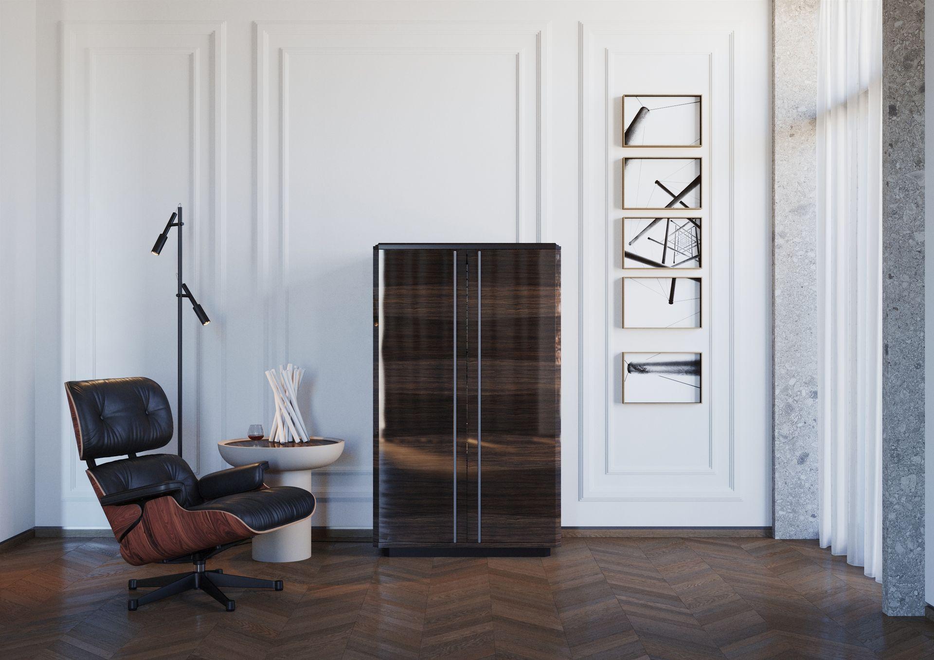 Mid-Century Modern Meuble de bar TEOMONDO en vente