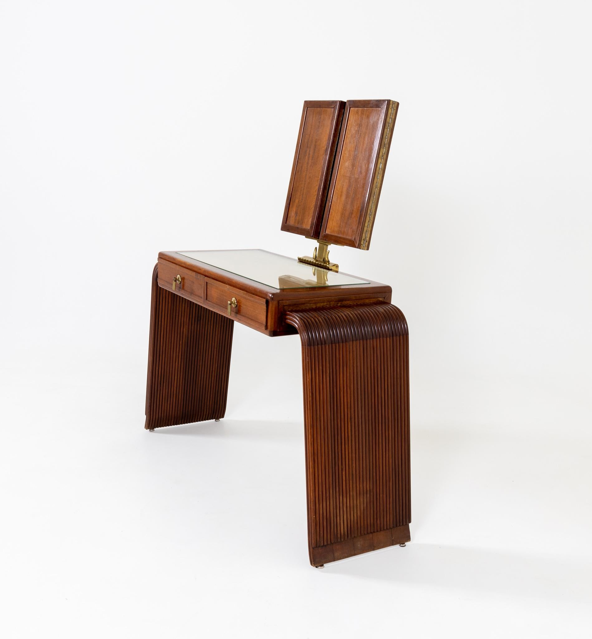Teonesto Deabate, Vanity Table, Italy 1930s In Good Condition In Greding, DE