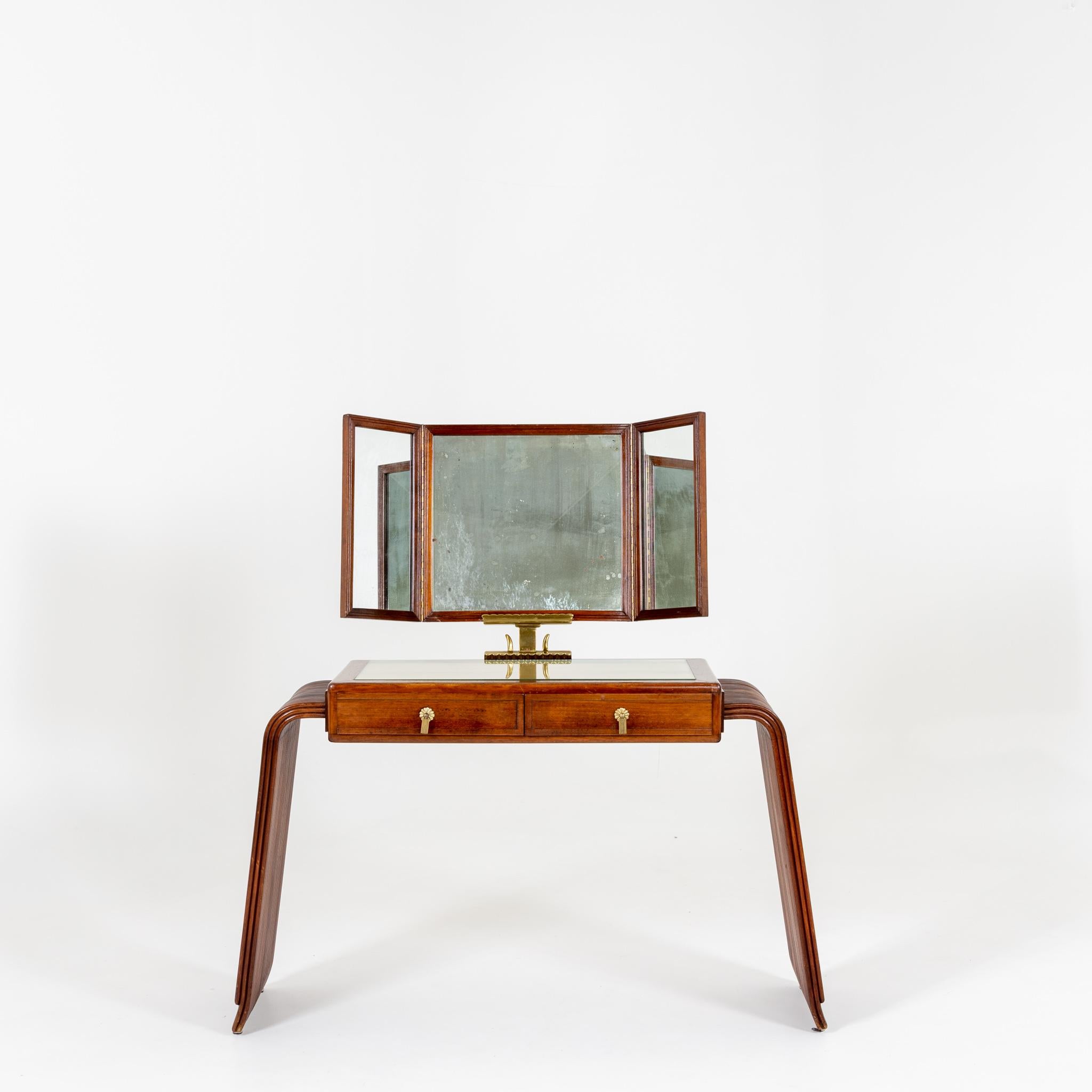 Mid-20th Century Teonesto Deabate, Vanity Table, Italy 1930s