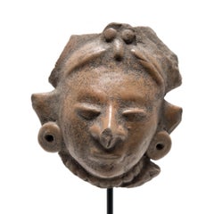 Teotihuacan Ceramic Head Fragment