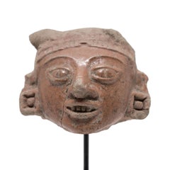 Teotihuacan Ceramic Head Fragment