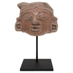 Teotihuacan Ceramic Head Fragment