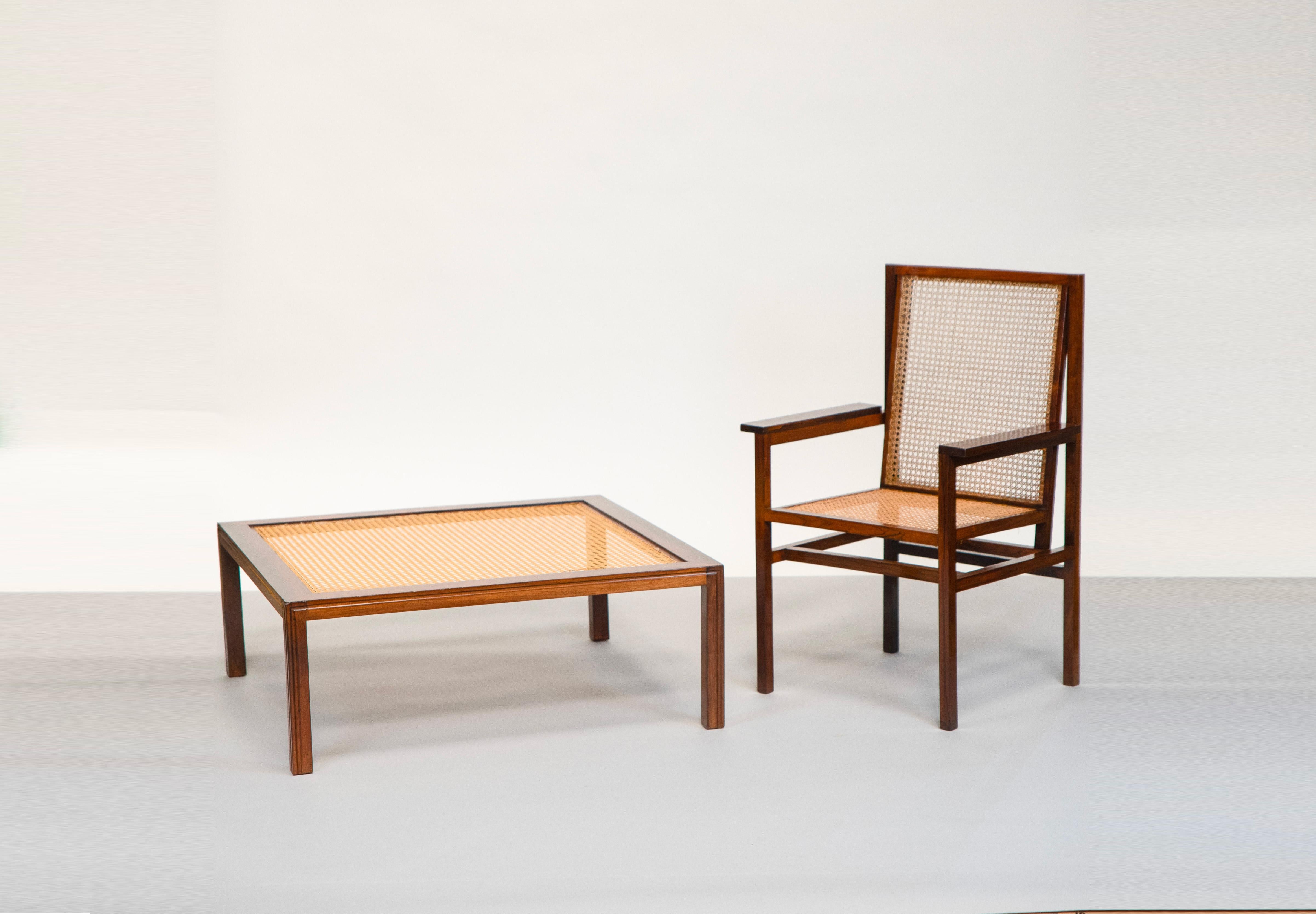 Glass Teperman, Coffee Table, c. 1960 For Sale