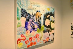 Japanese Contemporary Art by T. Ikehila, I turn any Difficulties into a Treasure