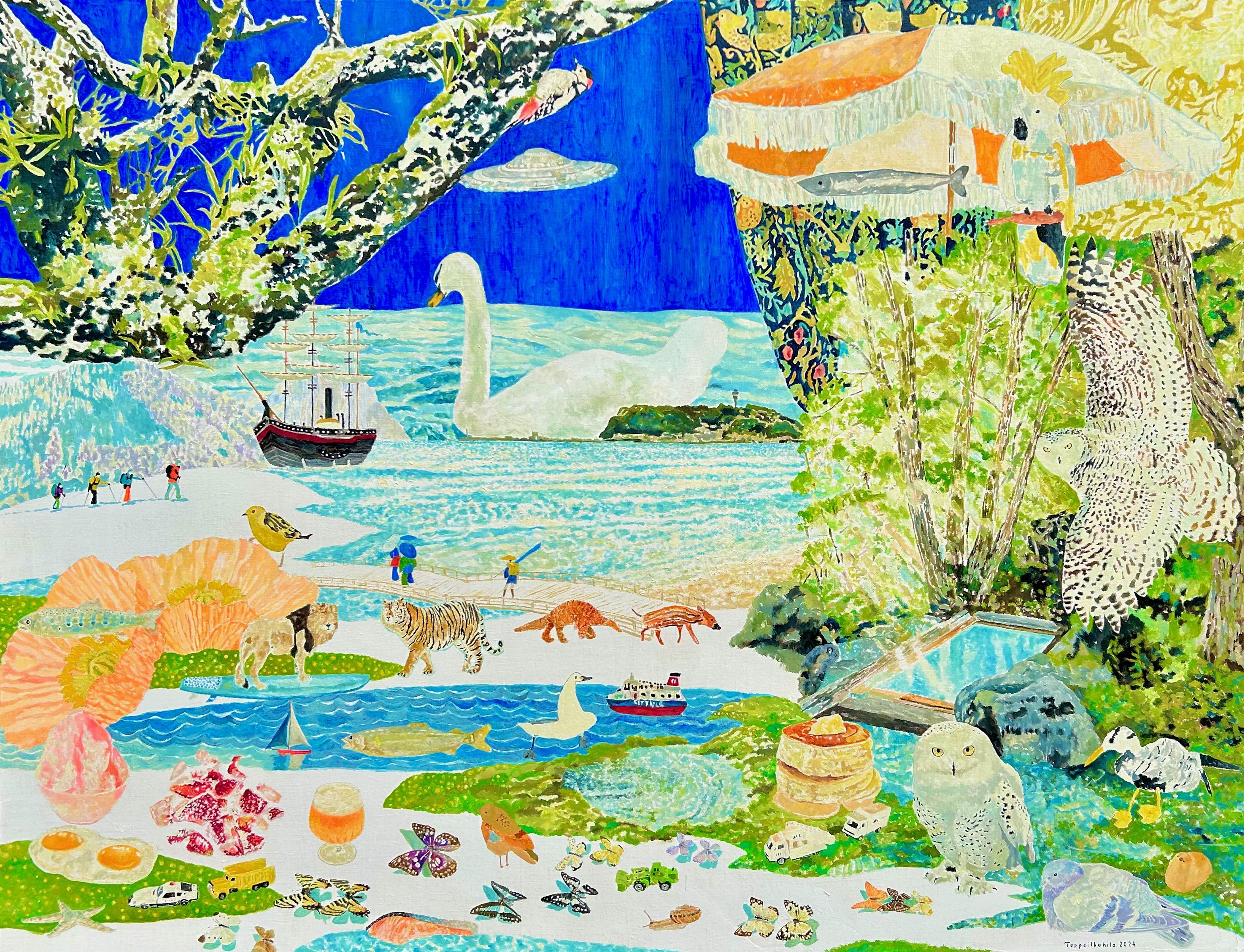 Japanese Contemporary Art by Teppei Ikehila - Alice in Wonderland