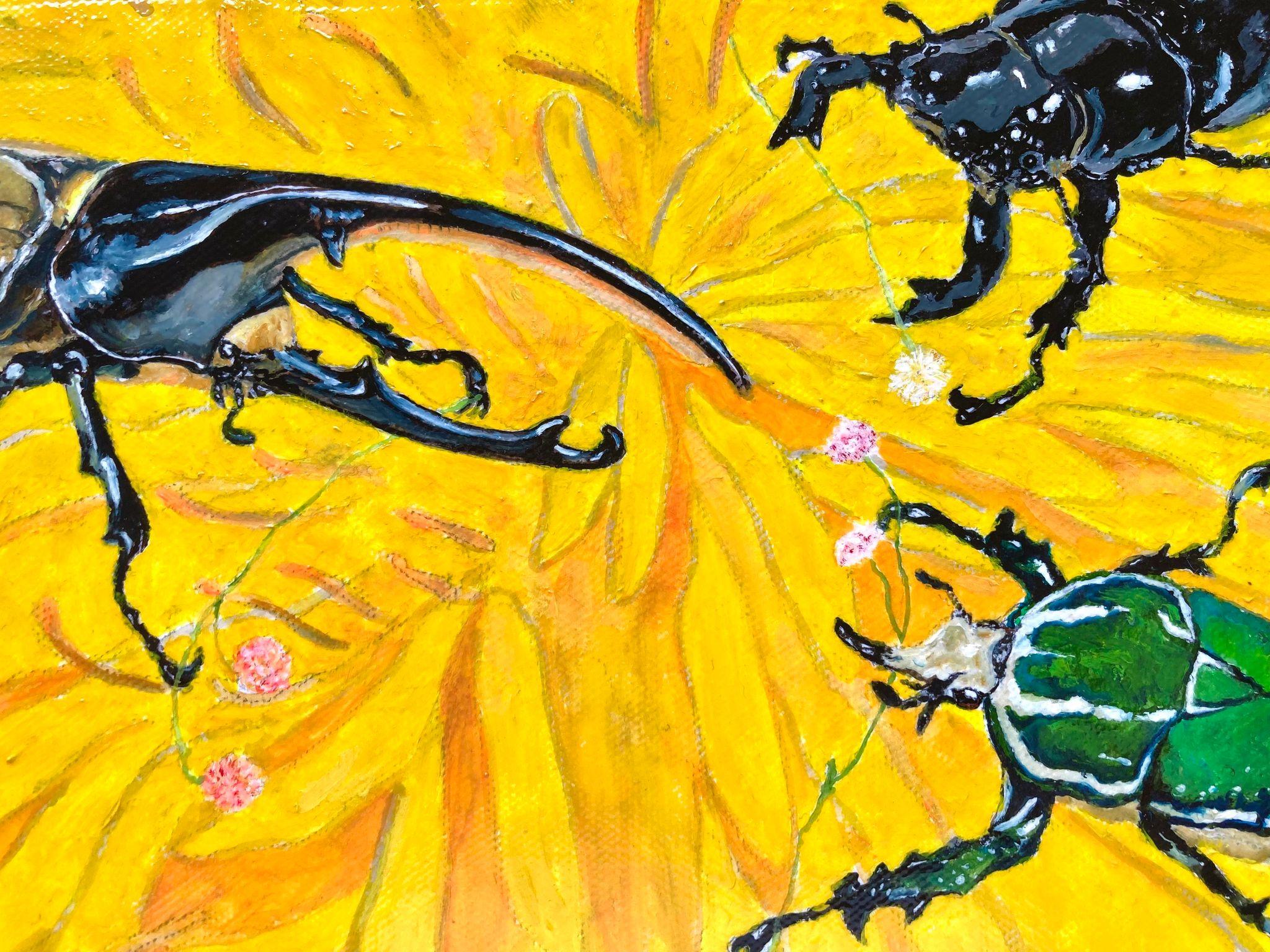 Arte contemporáneo japonés de Teppei Ikehila - Regalo 3 en venta 2