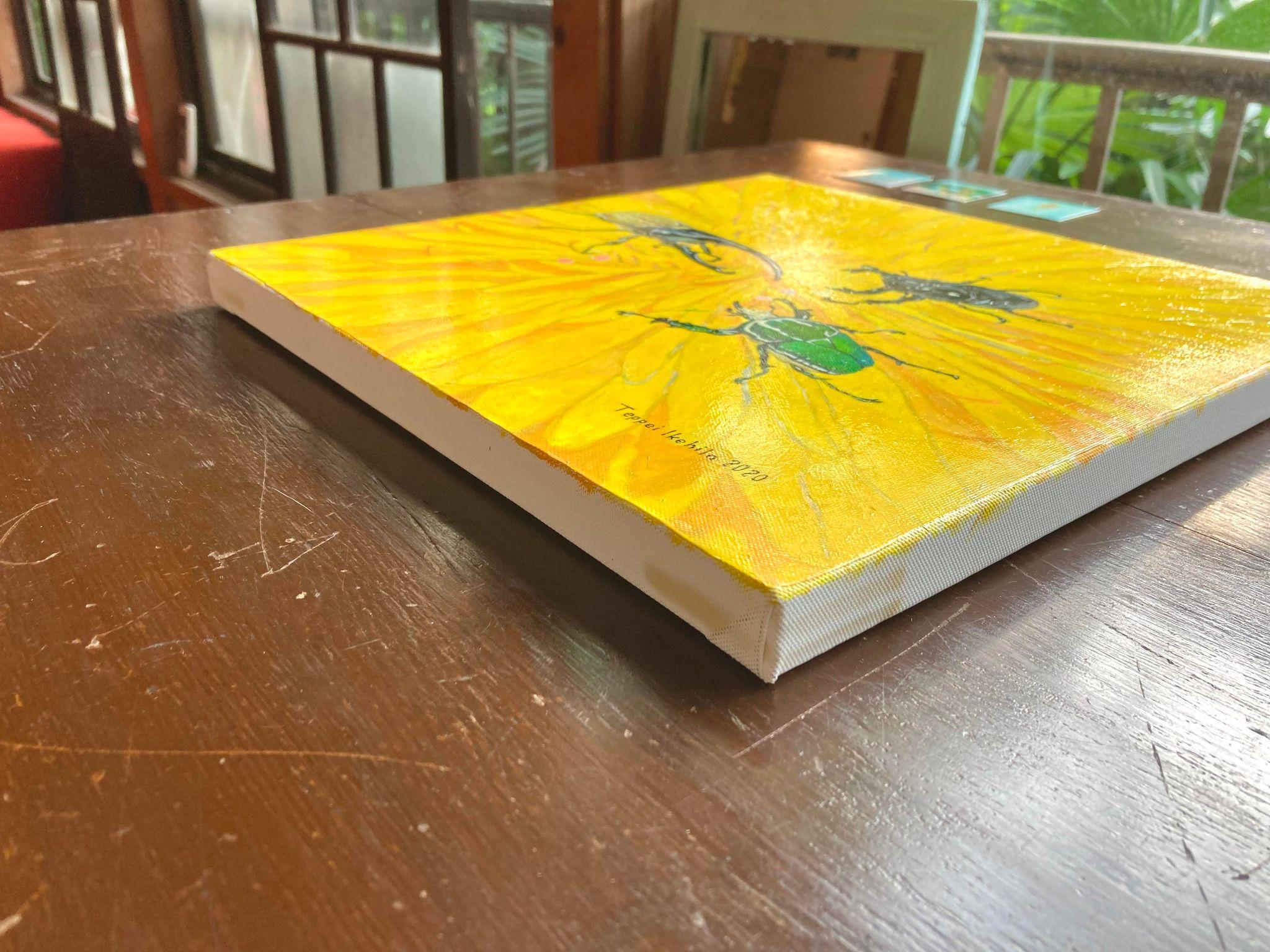 Arte contemporáneo japonés de Teppei Ikehila - Regalo 3 en venta 4