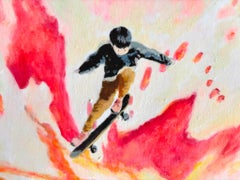 Japanese Contemporary Art by Teppei Ikehila - He Can Fly Someday
