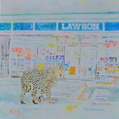 Japanese Contemporary Art by Teppei Ikehila - Modern Borrowed Scenery Lawson