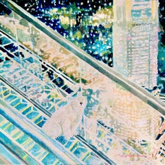 Japanese Contemporary Art by Teppei Ikehila - Modern Borrowed Scenery Shibuya