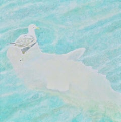 Japanese Contemporary Art by Teppei Ikehila - Painting the Water's Surface