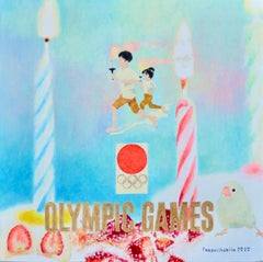Japanese Contemporary Art by Teppei Ikehila - Tokyo Olympic Poster III
