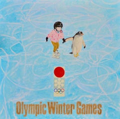 Japanese Contemporary Art by Teppei Ikehila - Winter Olympic Poster ⅠI