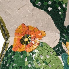Sgabello Tequila Bum Bum realizzato a mano in mosaico da Michela Nardin