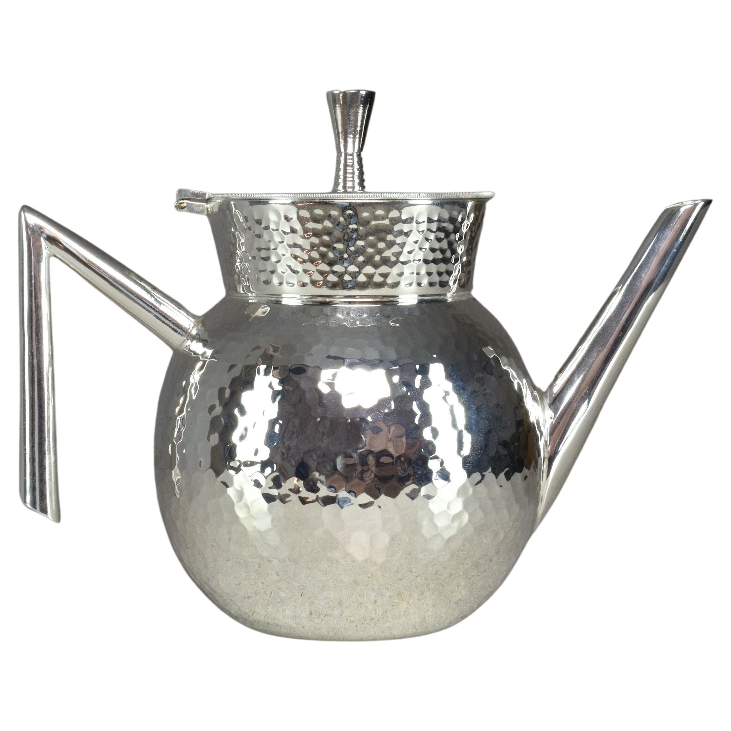 Terai-H Contemporary Moroccan Teapot by Jonathan Amar For Sale