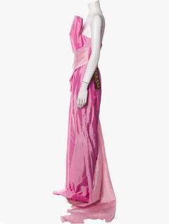 Terani Couture evening pink dress