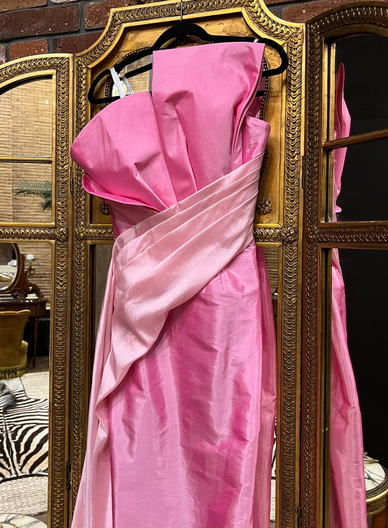 velvet evening dress with sleeves Long Sleeve Velour Gown With Scarf 12 / Merlot