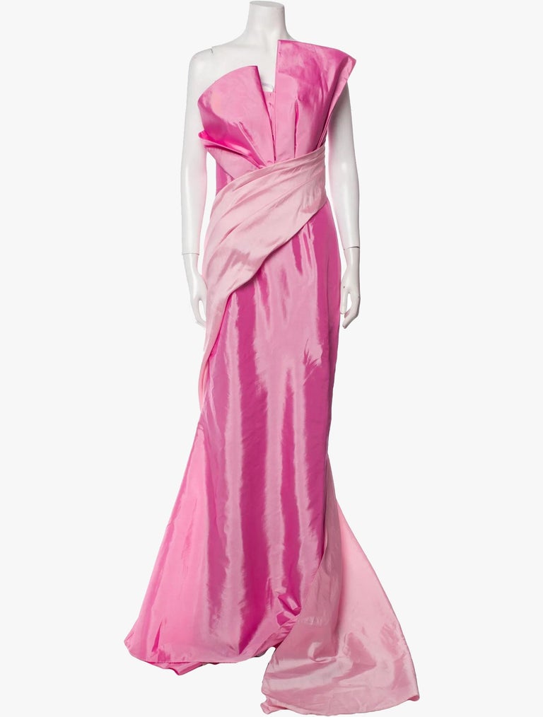 strapless open back dress Terani Couture 1722GL4488 - Long Mermaid Dress main image 0