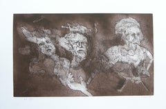 Tere Metta, ¨Untitled¨, 2002, Etching, 15.6x23.6 in
