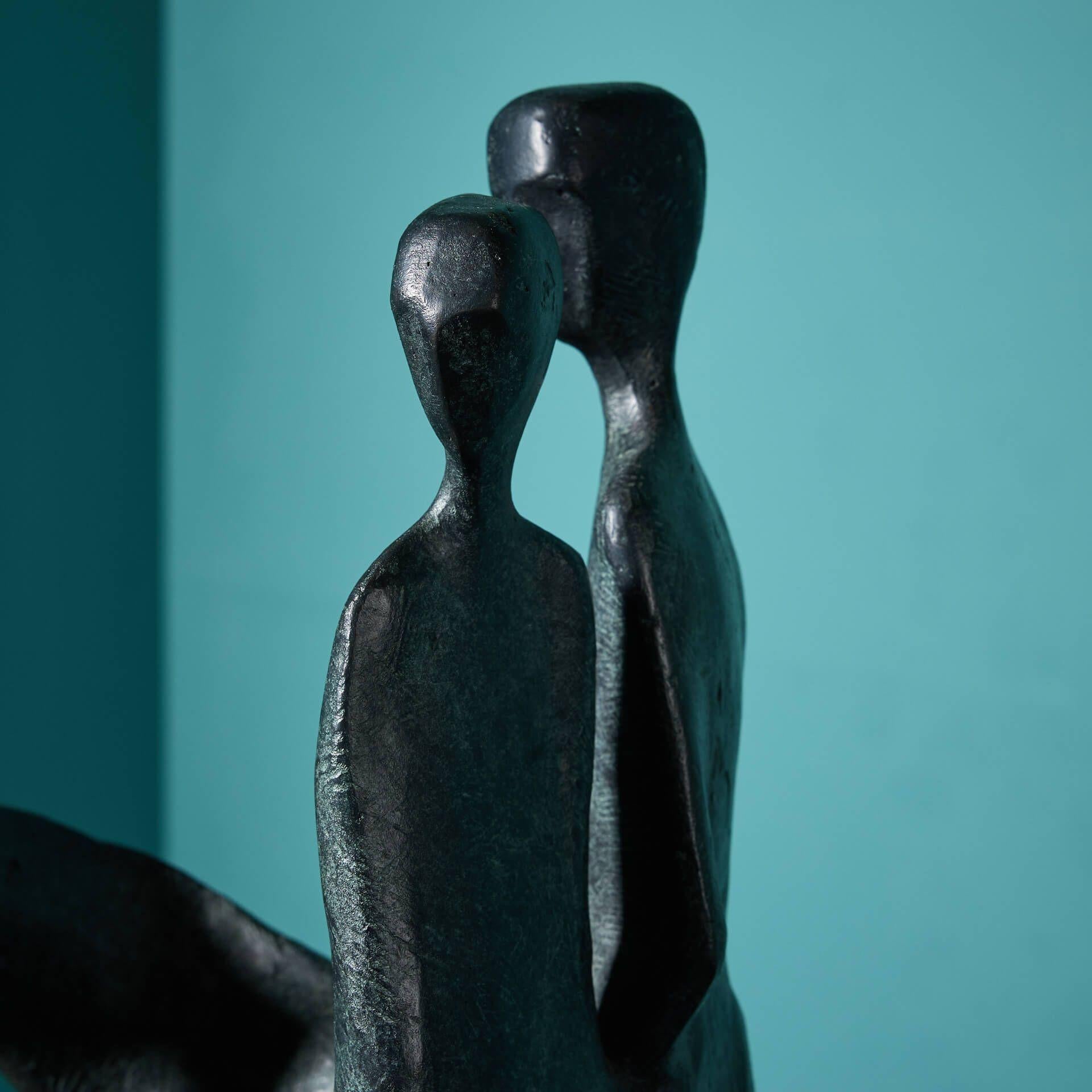 Terence Coventry (1938-2017) Scultura in bronzo 