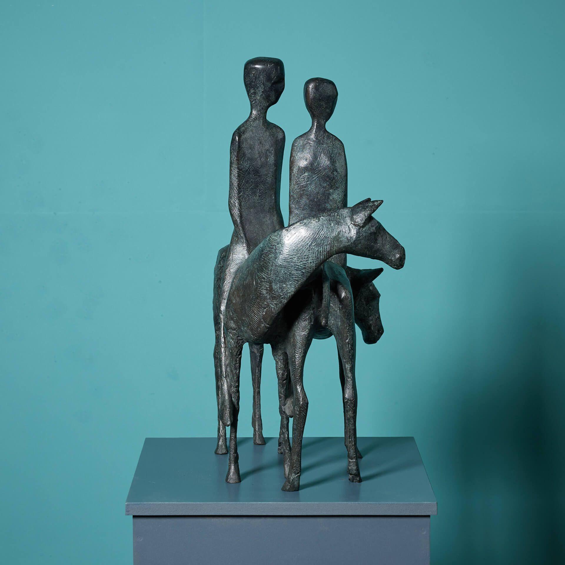 Terence Coventry (1938-2017) Scultura in bronzo 