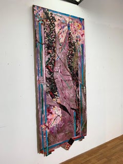 Terence La Noue Large Post Modern Painting Titled "Havasu IV", D. 1982