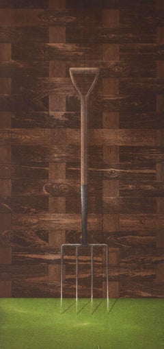 Terence Millington (b.1943) - Contemporary Aquatint, The Fork